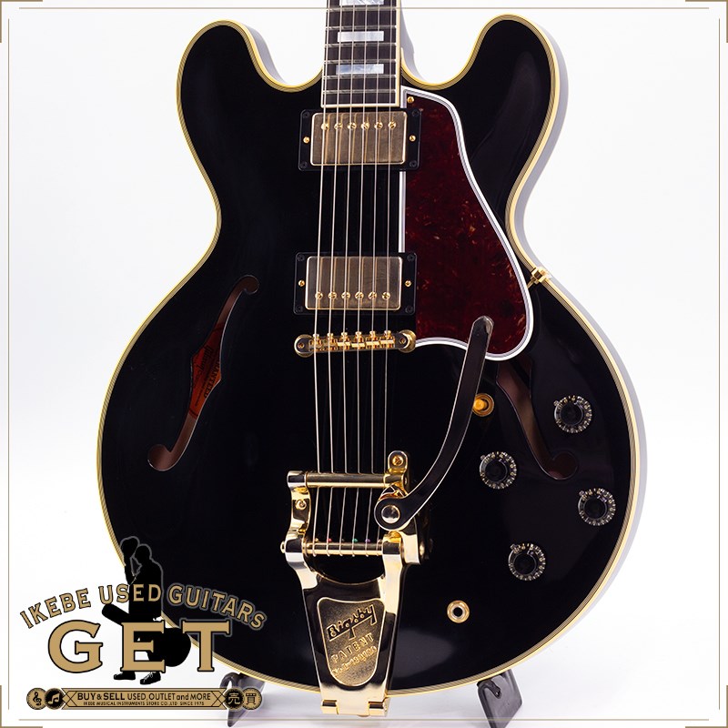 Gibson 1959 ES-355 Reissue Ebony with Bigsby VOSの画像